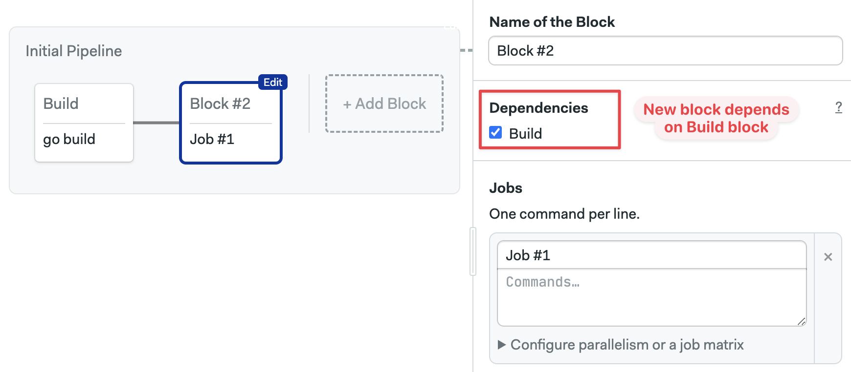 Using dependencies